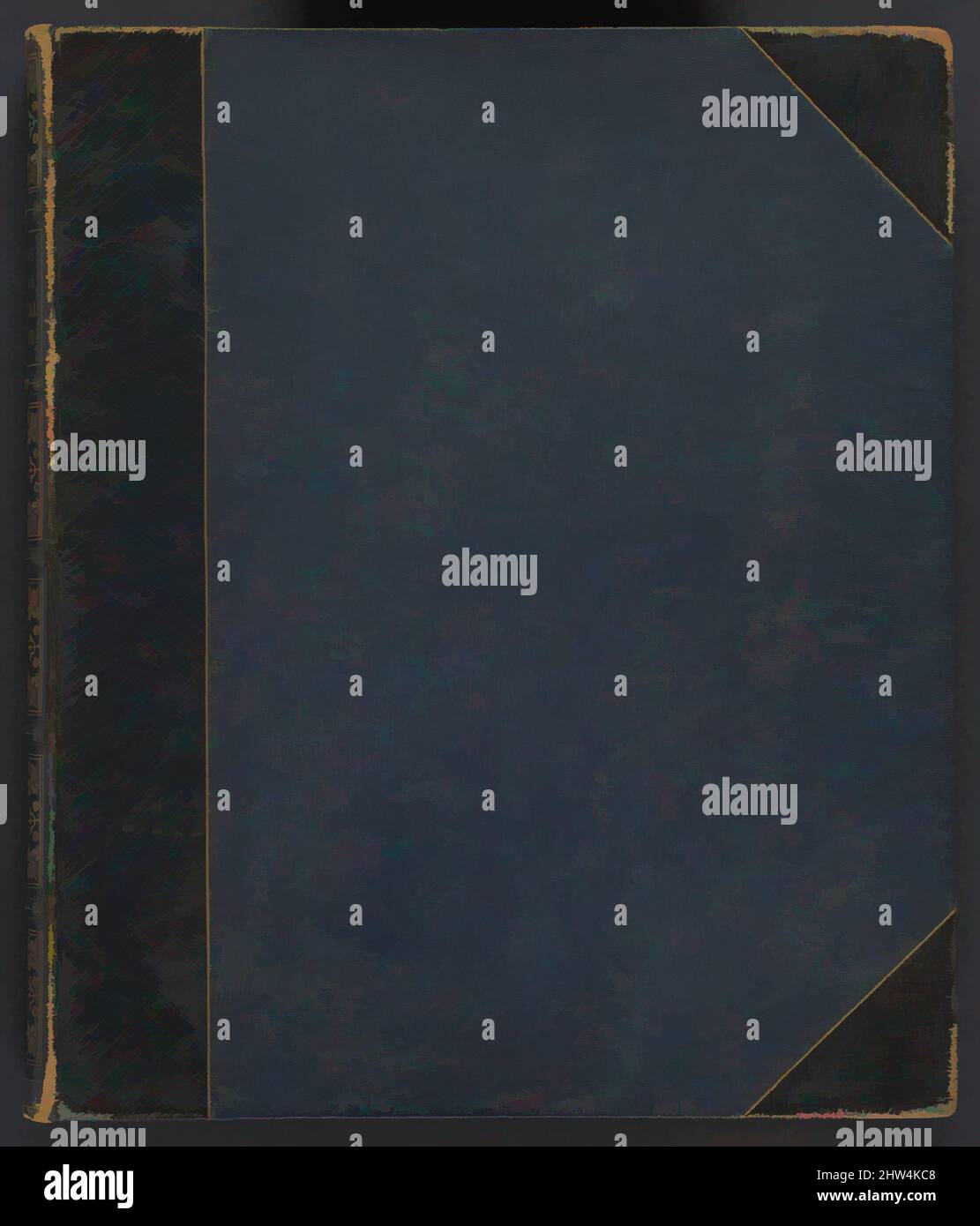 Kunst inspiriert durch den Blick auf den Crystal Palace, ca. 1859, Silberalbumin-Drucke von Glasnegativen, 12 1/16 × 10 5/16 × 1 Zoll (30,7 × 26,2 × 2,5 cm), Alben, Philip Henry Delamotte zugeschrieben (britisch, 1821–1889, Klassische Werke, die von Artotop mit einem Schuss Modernität modernisiert wurden. Formen, Farbe und Wert, auffällige visuelle Wirkung auf Kunst. Emotionen durch Freiheit von Kunstwerken auf zeitgemäße Weise. Eine zeitlose Botschaft, die eine wild kreative neue Richtung verfolgt. Künstler, die sich dem digitalen Medium zuwenden und die Artotop NFT erschaffen Stockfoto