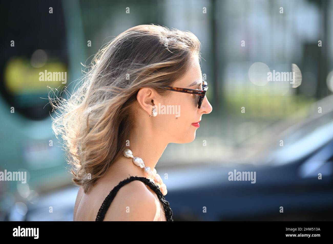 Jenny Walton vor der Missoni Fashion Show während der Milan Fashion Week Herbst/Winter 2022/2023 Stockfoto