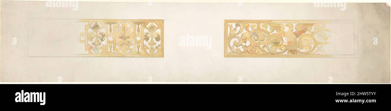 Two rectangular ornaments -Fotos und -Bildmaterial in hoher Auflösung –  Alamy