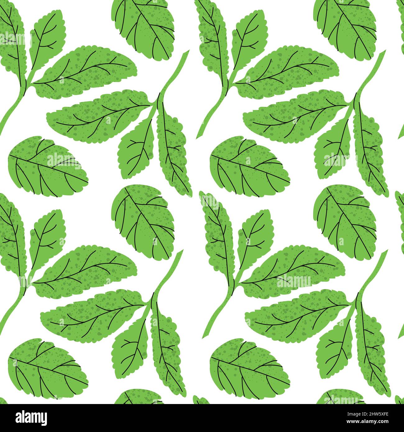 Nahtloses Muster Hintergrund - Grünflächen Stock Vektor