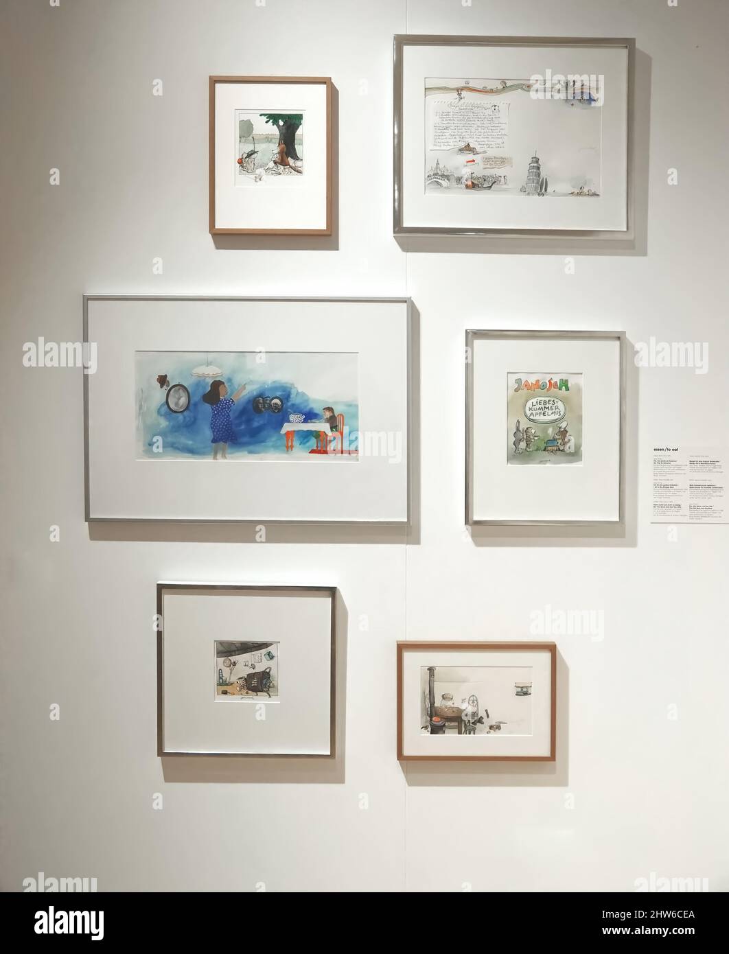 Schöne Kunstsammlung des MKG Museum für Kunst und Gewerbe in Hamburg - Janosch Stockfoto