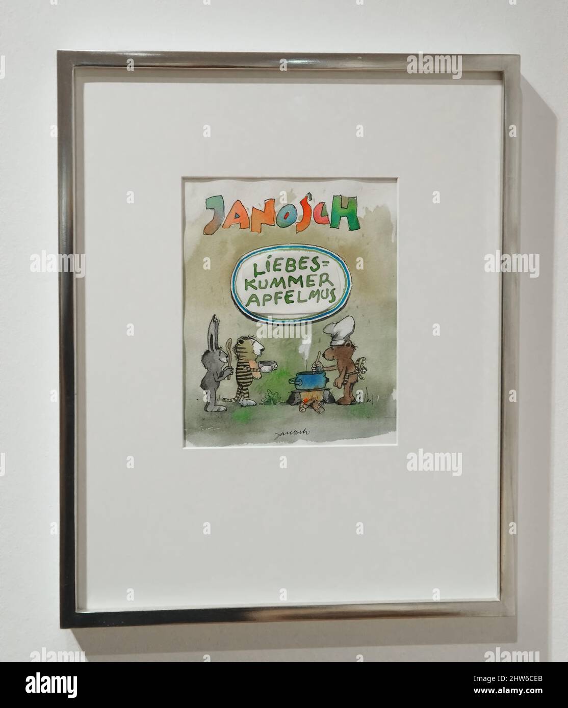 Schöne Kunstsammlung des MKG Museum für Kunst und Gewerbe in Hamburg - Janosch Stockfoto