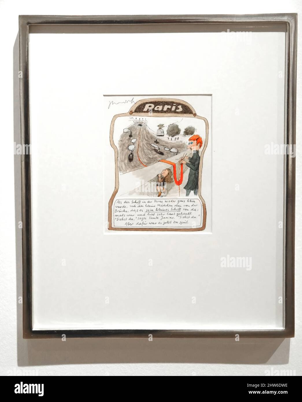 Schöne Kunstsammlung des MKG Museum für Kunst und Gewerbe in Hamburg - Janosch Stockfoto