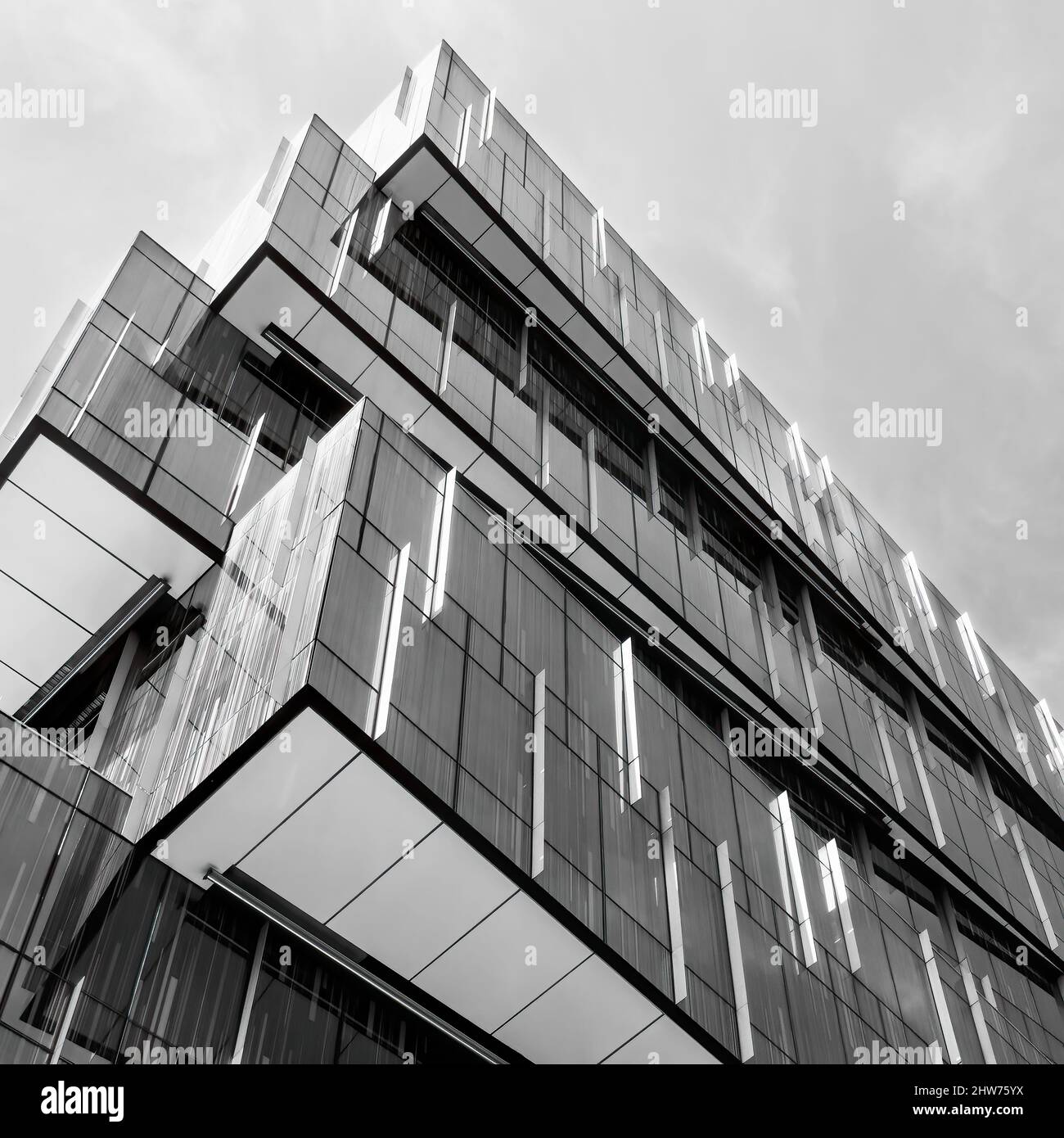 Melbourne, Victoria, Australien - Seven17 Bourke Street Building von metier 3 Architects Stockfoto