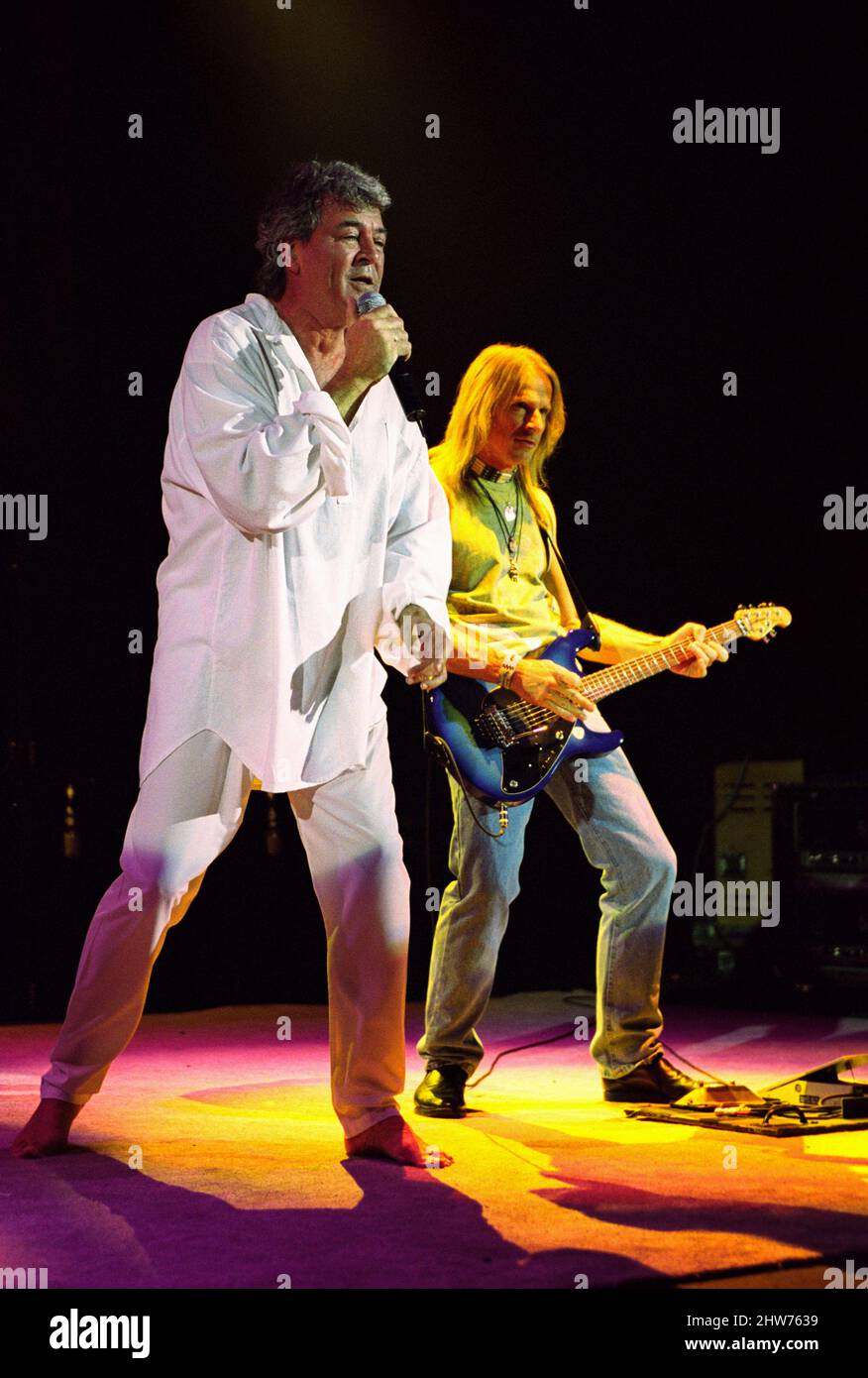 Deep Purple im Konzert bei Hammersmith Apollo in London. 6.. September 2002 Stockfoto