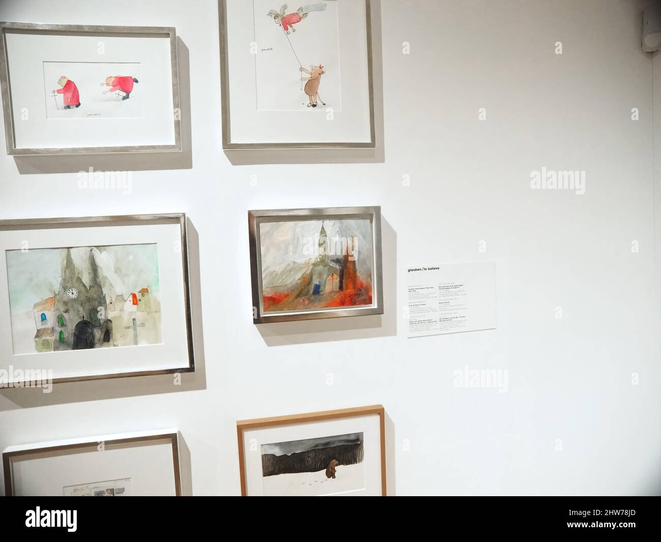 Schöne Kunstsammlung des MKG Museum für Kunst und Gewerbe in Hamburg - Janosch Stockfoto