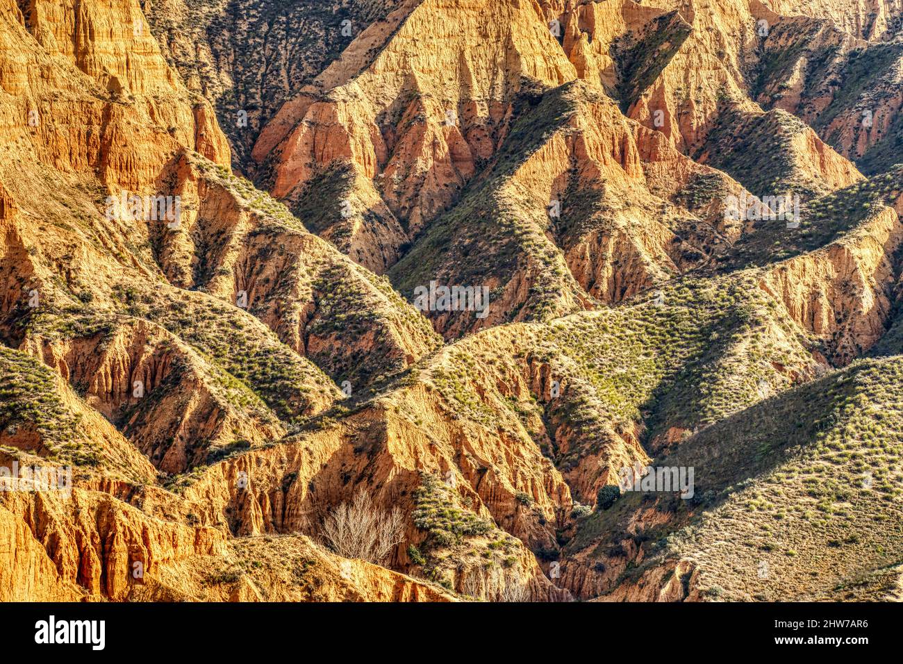 Barrancas de Burujon, Spanien Stockfoto