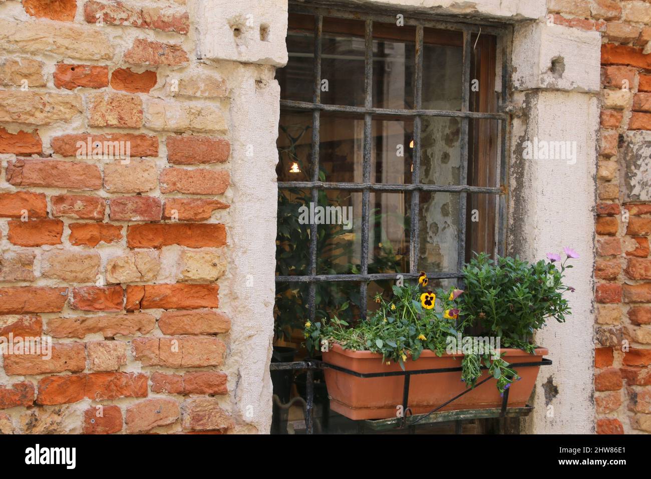 Venedig, Italien, ist ein wunderbarer Ort für einen Besuch mit wunderschöner Landschaft. Stockfoto