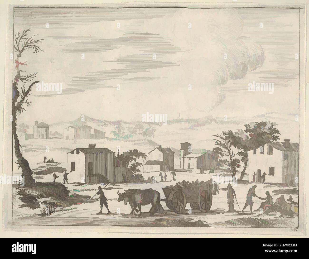 Kunst inspiriert von Francesco I d'Este bietet für sein Volk während der Großen Pest von 1630, von L'idea di un Principe ed Eroe Cristiano in Francesco i d'Este, di Modena e Reggio Duca VIII ..., 1659, Radierung, Blatt: 4 3/4 × 6 3/8 in. (12,1 × 16,2 cm), Drucke, Bartolomeo Fenice (Fénis, Klassische Werke, die von Artotop mit einem Schuss Moderne modernisiert wurden. Formen, Farbe und Wert, auffällige visuelle Wirkung auf Kunst. Emotionen durch Freiheit von Kunstwerken auf zeitgemäße Weise. Eine zeitlose Botschaft, die eine wild kreative neue Richtung verfolgt. Künstler, die sich dem digitalen Medium zuwenden und die Artotop NFT erschaffen Stockfoto