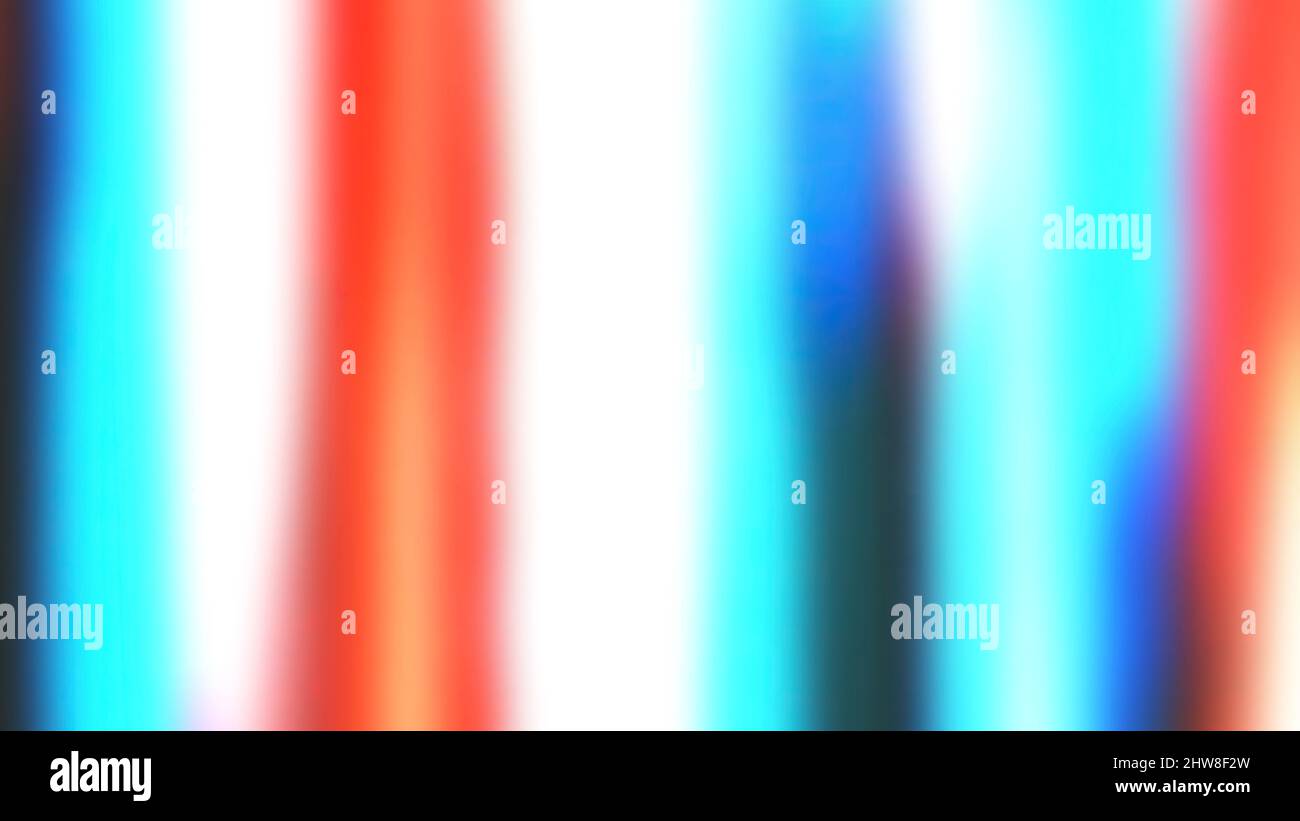 Abstrakt verschwommener aurora borealis-ähnlicher Hintergrund, nahtlose Schleife. Bewegung. Defokused Imitation von Nordlichtern Stockfoto
