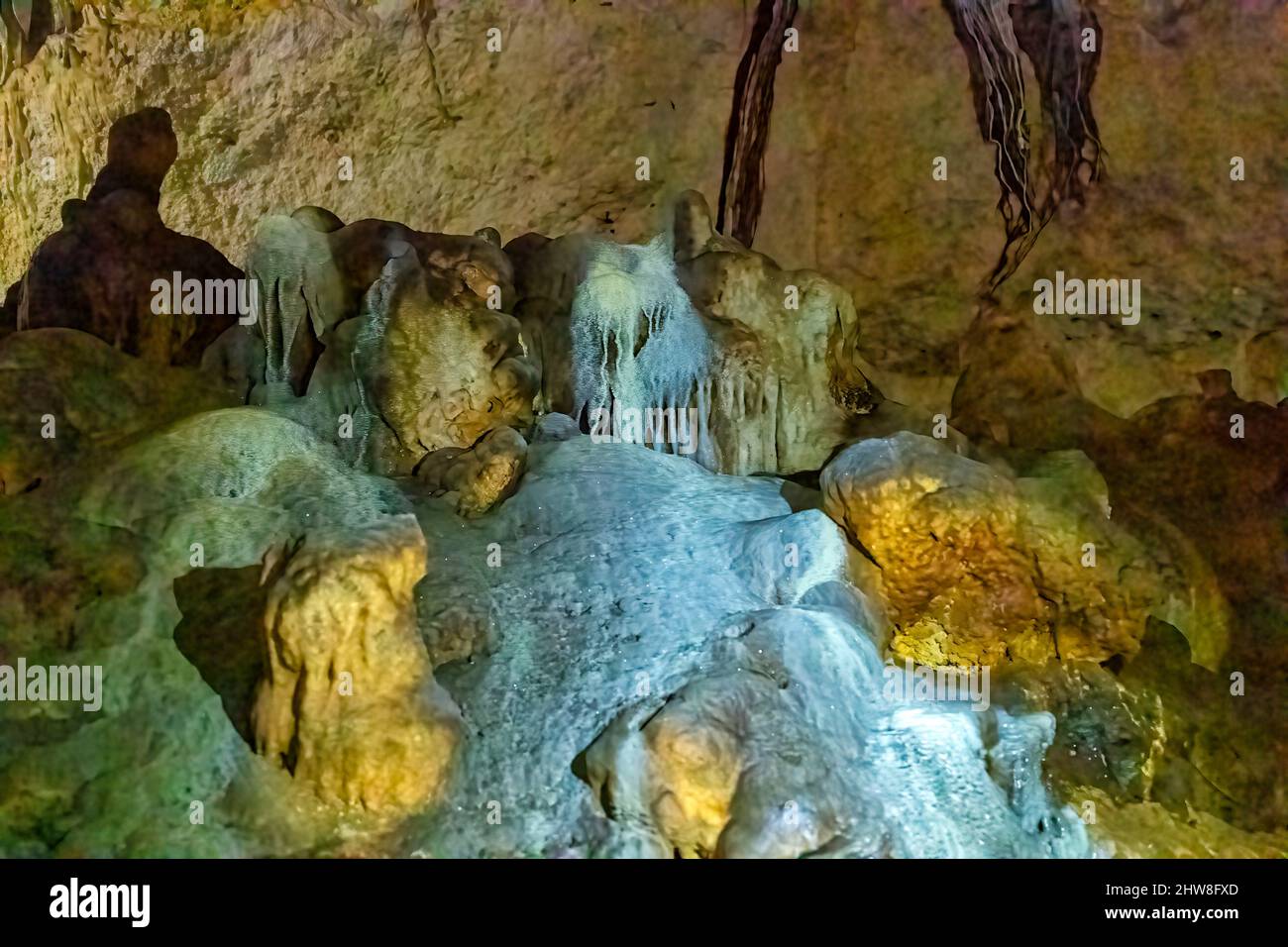 Cueva de Bellamar oder Bellamar Caves Stockfoto