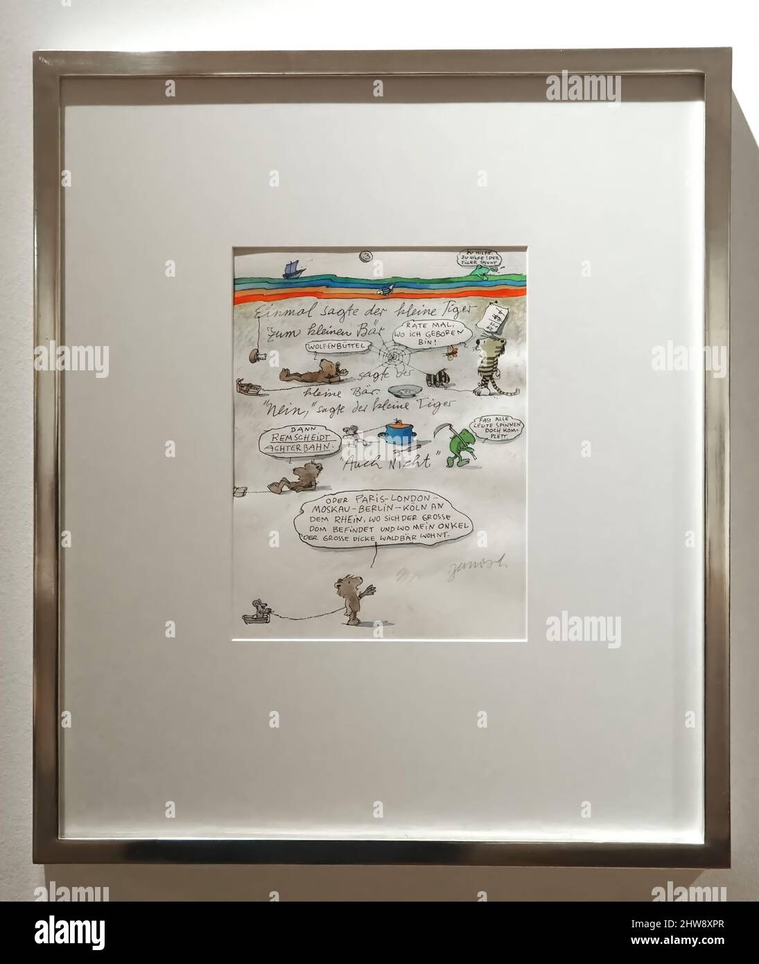 Schöne Kunstsammlung des MKG Museum für Kunst und Gewerbe in Hamburg - Janosch Stockfoto