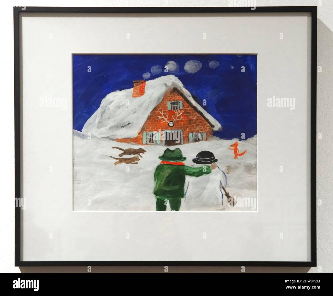 Schöne Kunstsammlung des MKG Museum für Kunst und Gewerbe in Hamburg - Janosch Stockfoto