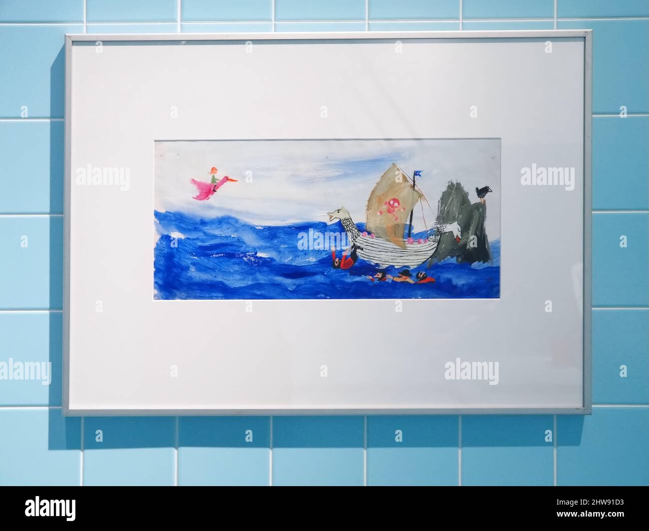 Schöne Kunstsammlung des MKG Museum für Kunst und Gewerbe in Hamburg - Janosch Stockfoto