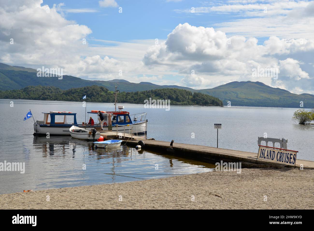 Loch Lomond, Schottland Stockfoto