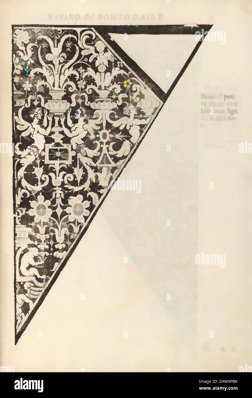 Kunst inspiriert von Zeichnungen und Drucken, Buchdrucke Ornament & Architektur, Ornamento nobile...Fatta da Lucretia Romana (Libro V der Corona, Klassische Werke von Artotop mit einem Schuss Moderne modernisiert. Formen, Farbe und Wert, auffällige visuelle Wirkung auf Kunst. Emotionen durch Freiheit von Kunstwerken auf zeitgemäße Weise. Eine zeitlose Botschaft, die eine wild kreative neue Richtung verfolgt. Künstler, die sich dem digitalen Medium zuwenden und die Artotop NFT erschaffen Stockfoto