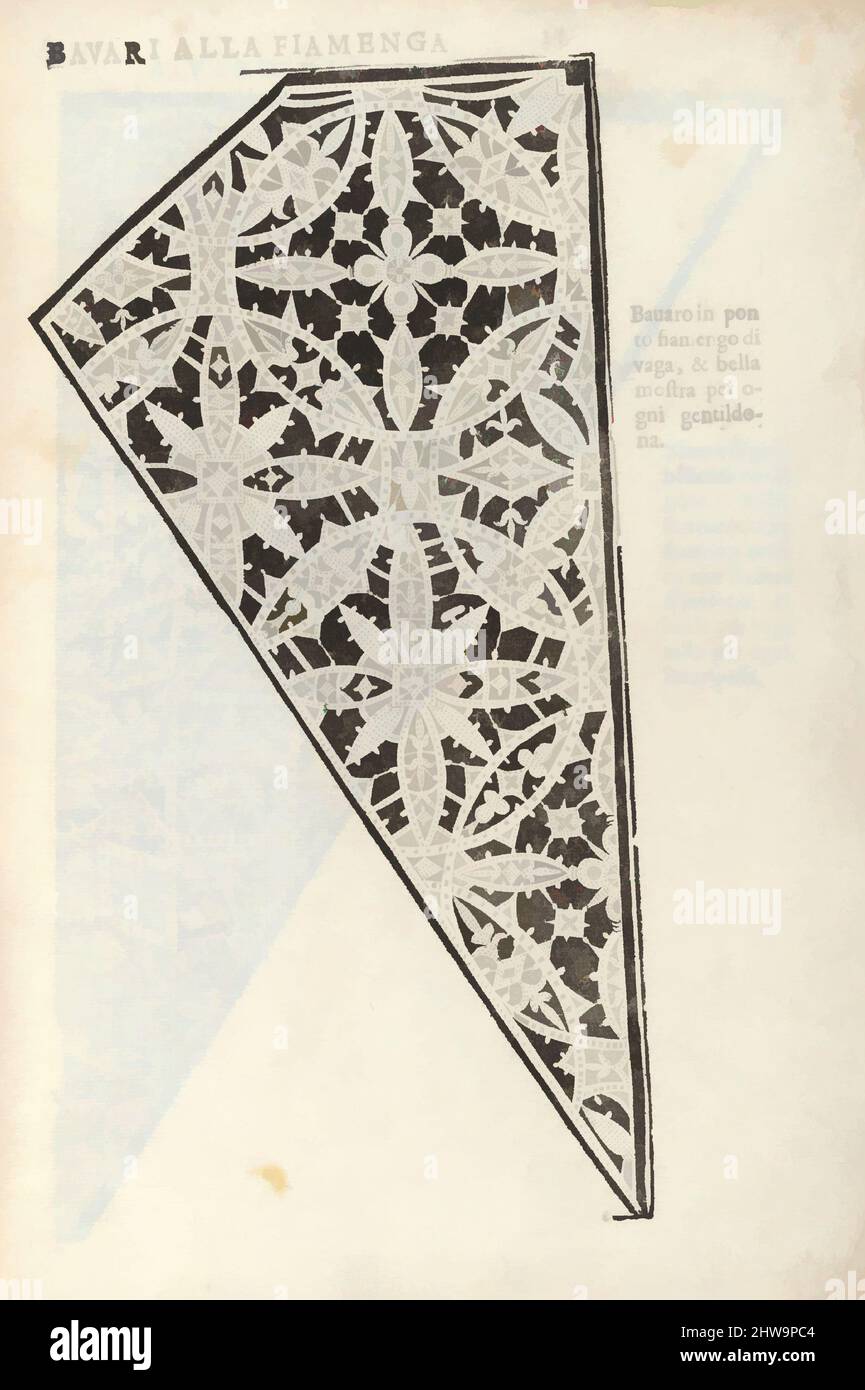Kunst inspiriert von Ornamento nobile...Fatta da Lucretia Romana (Libro V der Corona), Seite 10 (recto), 1620, Klassische Werke, die von Artotop mit einem Schuss Moderne modernisiert wurden. Formen, Farbe und Wert, auffällige visuelle Wirkung auf Kunst. Emotionen durch Freiheit von Kunstwerken auf zeitgemäße Weise. Eine zeitlose Botschaft, die eine wild kreative neue Richtung verfolgt. Künstler, die sich dem digitalen Medium zuwenden und die Artotop NFT erschaffen Stockfoto