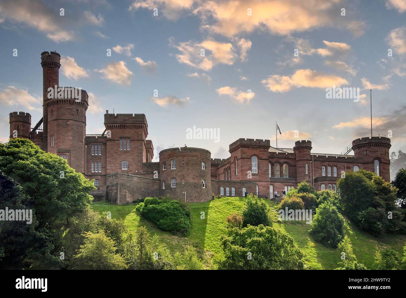 Schloss Inverness, Inverness, Highland, Schottland, Vereinigtes Königreich Stockfoto