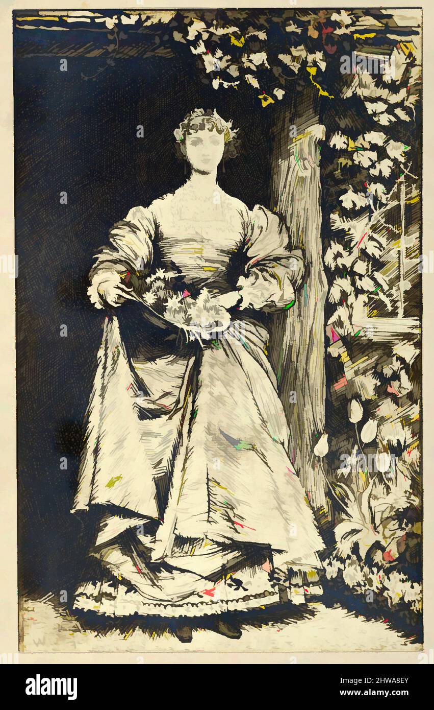 Kunst inspiriert von Zeichnungen und Druckgrafiken, Fotografie, The Story of Elizabeth (Titelbild), Artist, After, Frederick Walker, British, London, Classic Works modernisiert von Artotop mit einem Schuss Moderne. Formen, Farbe und Wert, auffällige visuelle Wirkung auf Kunst. Emotionen durch Freiheit von Kunstwerken auf zeitgemäße Weise. Eine zeitlose Botschaft, die eine wild kreative neue Richtung verfolgt. Künstler, die sich dem digitalen Medium zuwenden und die Artotop NFT erschaffen Stockfoto