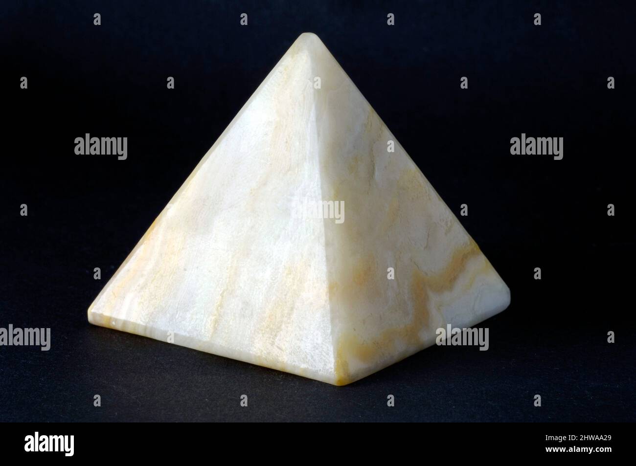Onyx-Pyramide Stockfoto