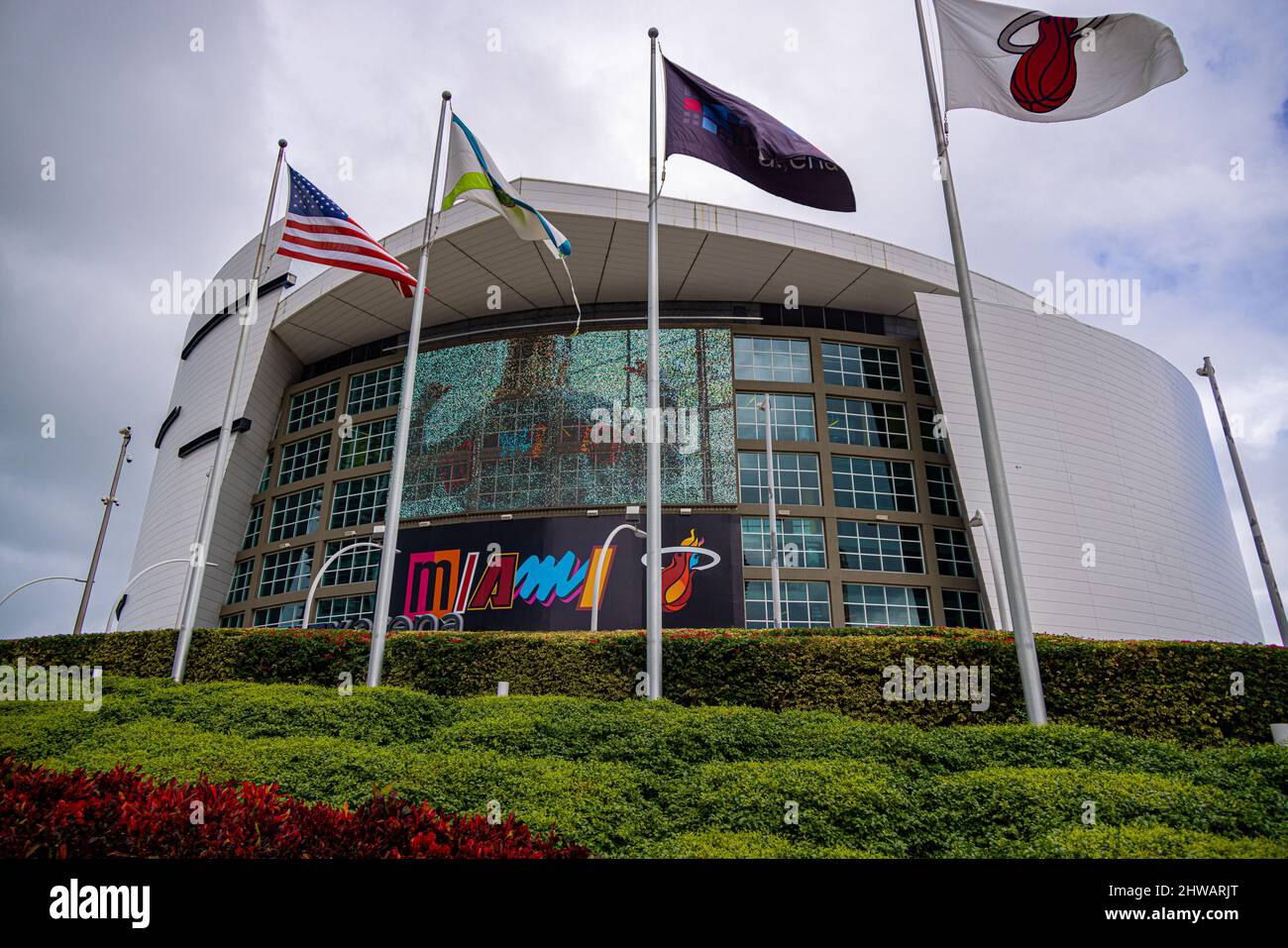 FTX Arena Miami ehemalige American Airlines Arena - MIAMI, FLORIDA - 14