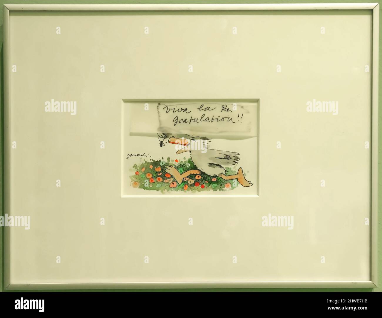 Schöne Kunstsammlung des MKG Museum für Kunst und Gewerbe in Hamburg - Janosch Stockfoto