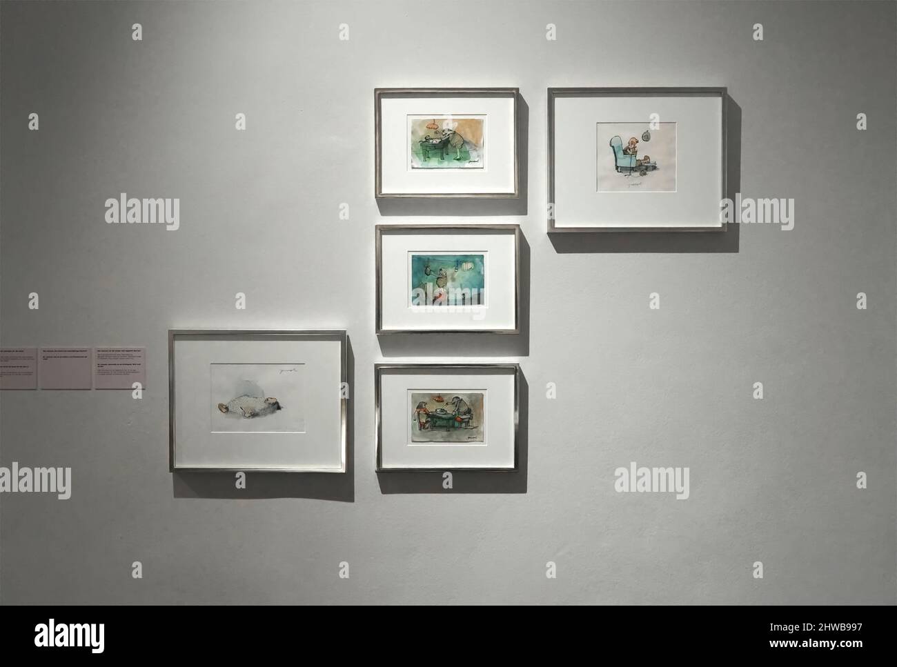 Schöne Kunstsammlung des MKG Museum für Kunst und Gewerbe in Hamburg - Janosch Stockfoto