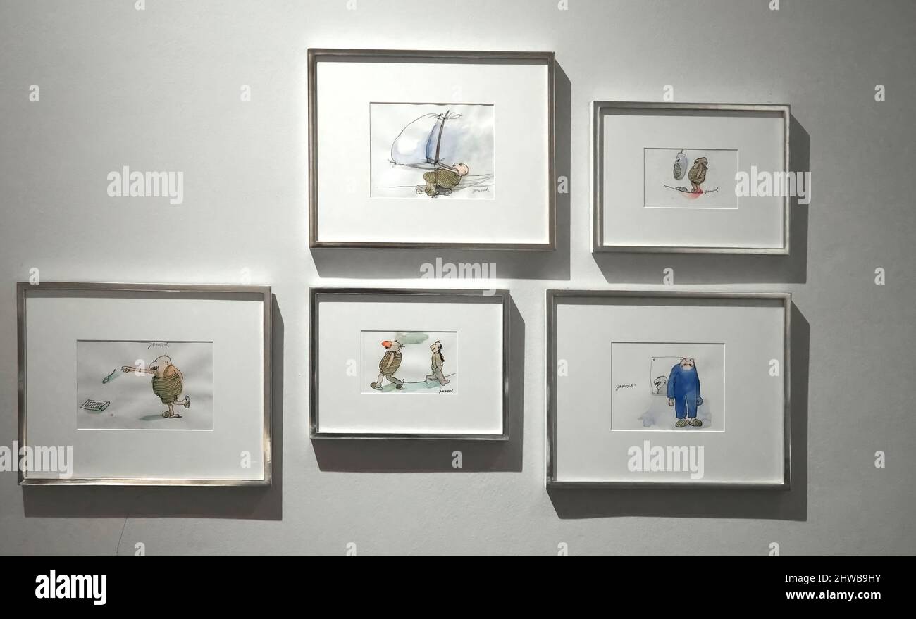 Schöne Kunstsammlung des MKG Museum für Kunst und Gewerbe in Hamburg - Janosch Stockfoto