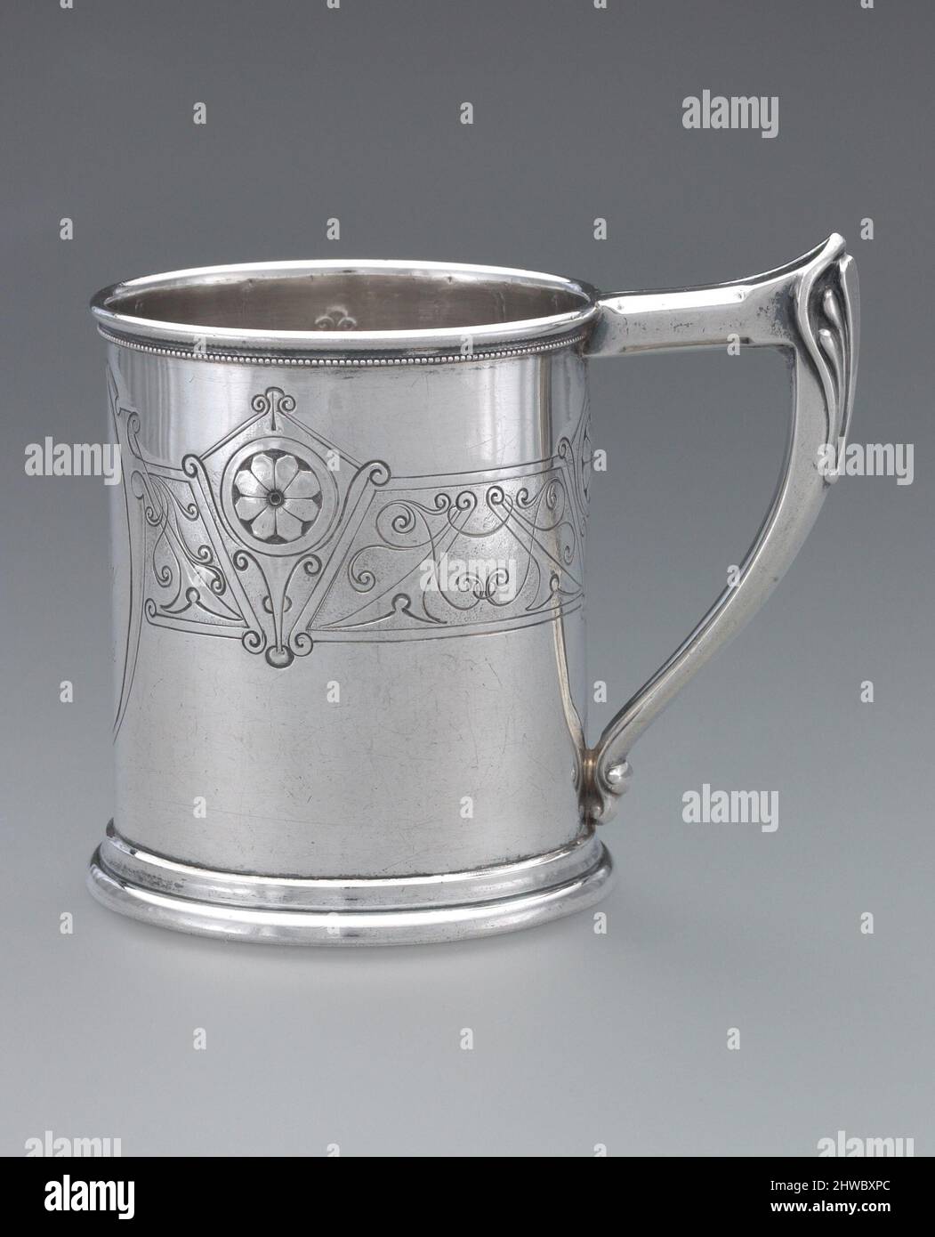 Becher. Hersteller: Peter L. Krider, Amerikaner, 1821–1895 Stockfoto