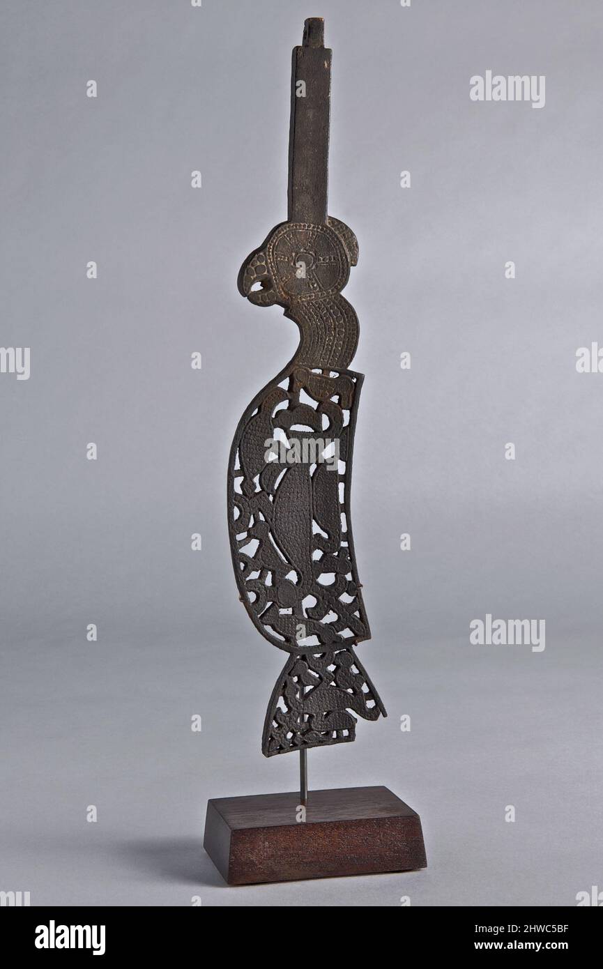 Schöpflöffel Griff Stockfoto