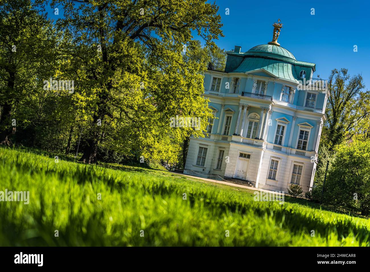 Belvedere im Park von Schloss Charlottenburg in Berlin, Deutschland Stockfoto