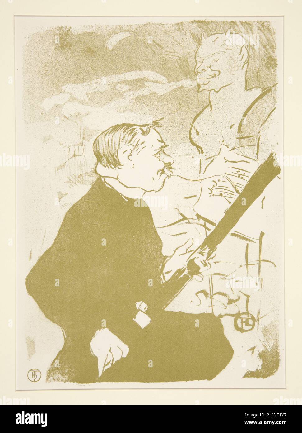 Pour Toi (für Sie). Künstler: Henri de Toulouse-Lautrec, französisch, 1864–1901 Stockfoto