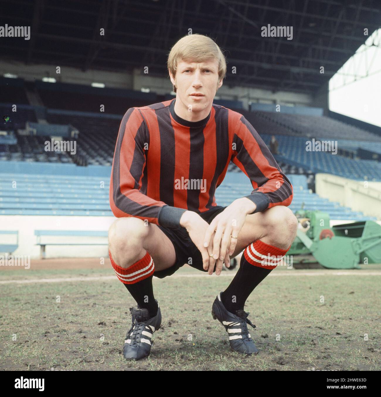 Colin Bell von Manchester City, 26.. April 1969 Stockfoto