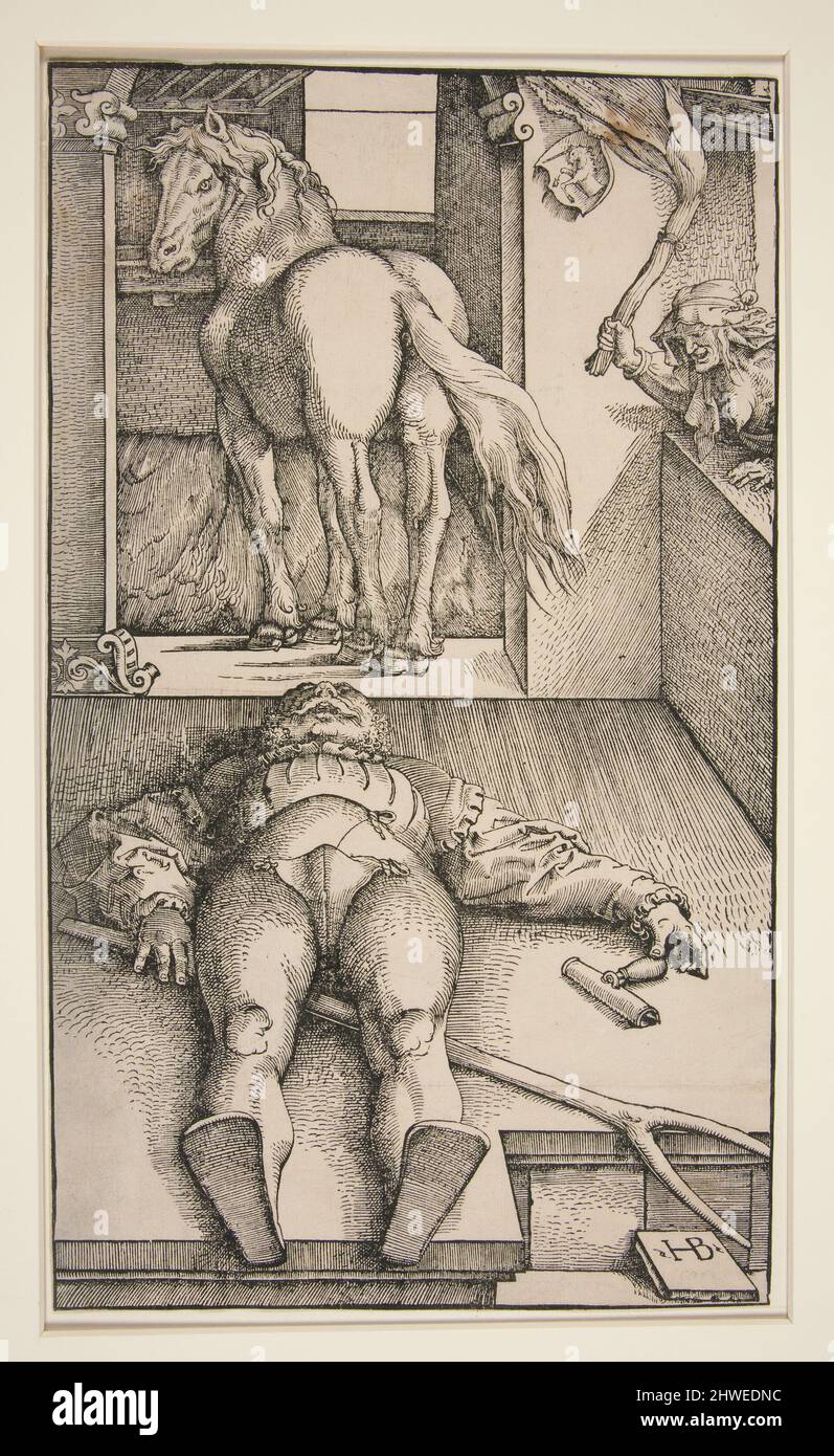 The Bewitched Groom. Künstler: Hans Baldung, Deutsch 1484/85–1545 Stockfoto