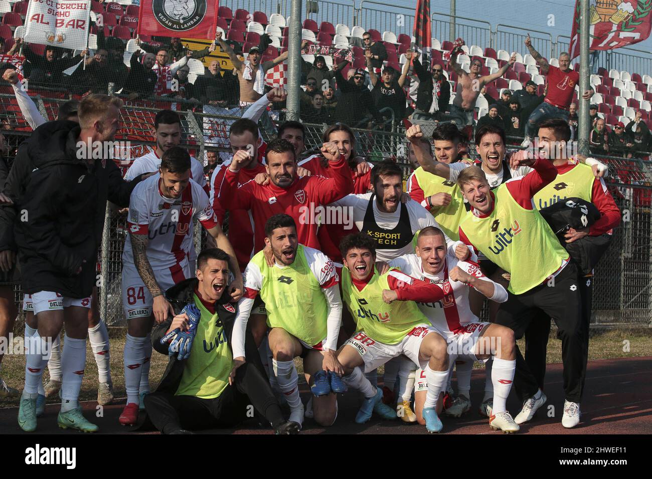 Cittadella (PD), Italia, 05 Marzo 2022, stadio Pier Cesare Tombolato, 28Â giornata Campionato Serie BKT 2021/2022, incontro tra le squadre dell'AS Cittadella e dell'AC Monza, nella foto: Stockfoto