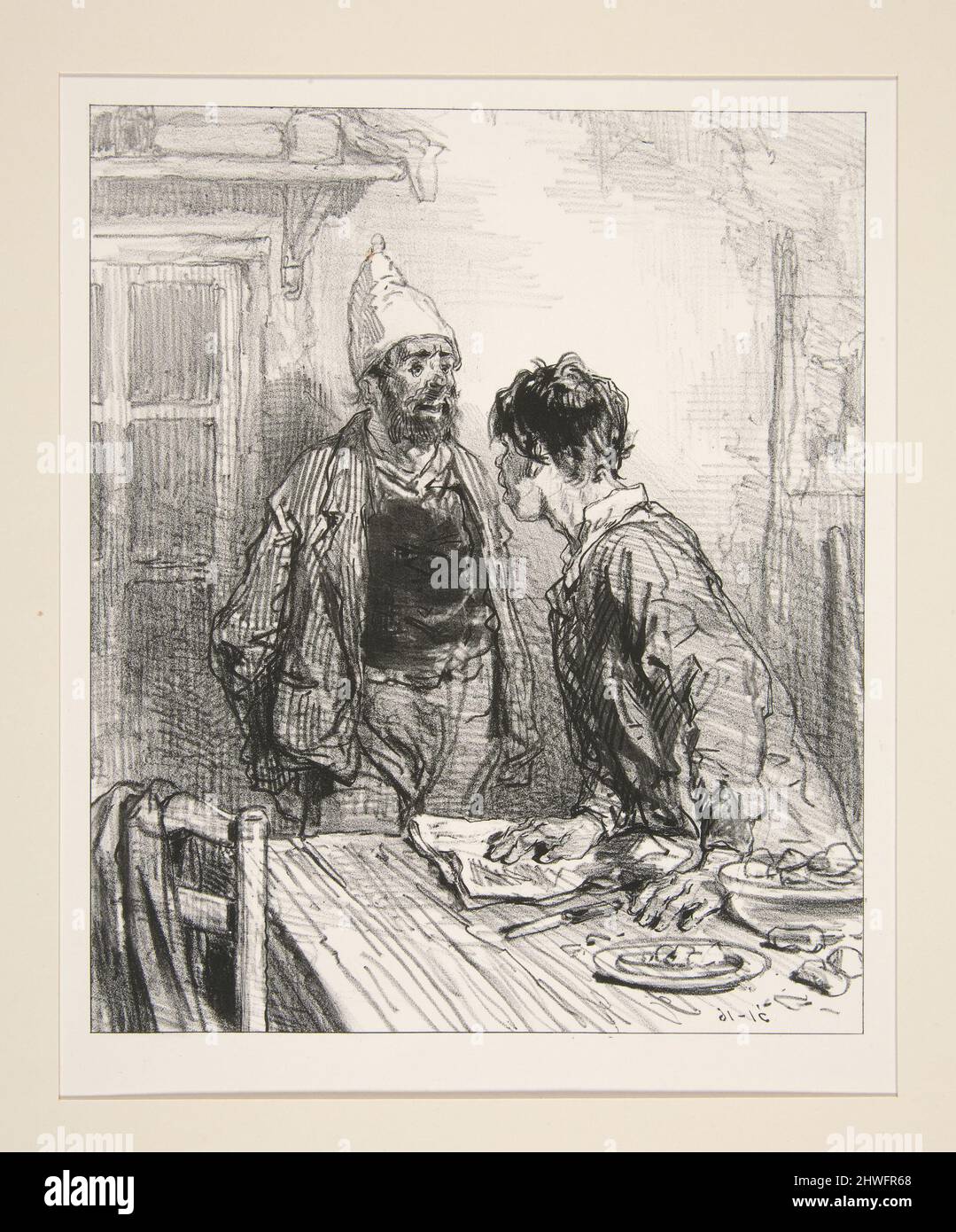 Et quand vous auriez Pris la Lombardie! Apres?…. Künstler: Paul Gavarni, Französisch, 1804–1866 Stockfoto Et quand vous auriez Pris la Lombardie! Apres?…. Künstler: Paul Gavarni, Französisch, 1804–1866 Stockfoto