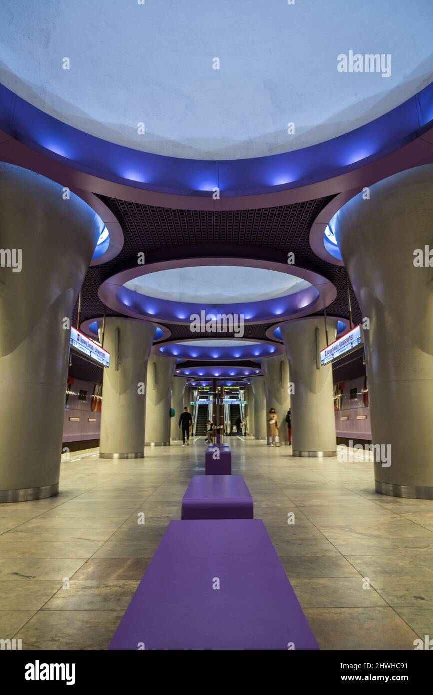 Warschauer Unterboden Stockfoto