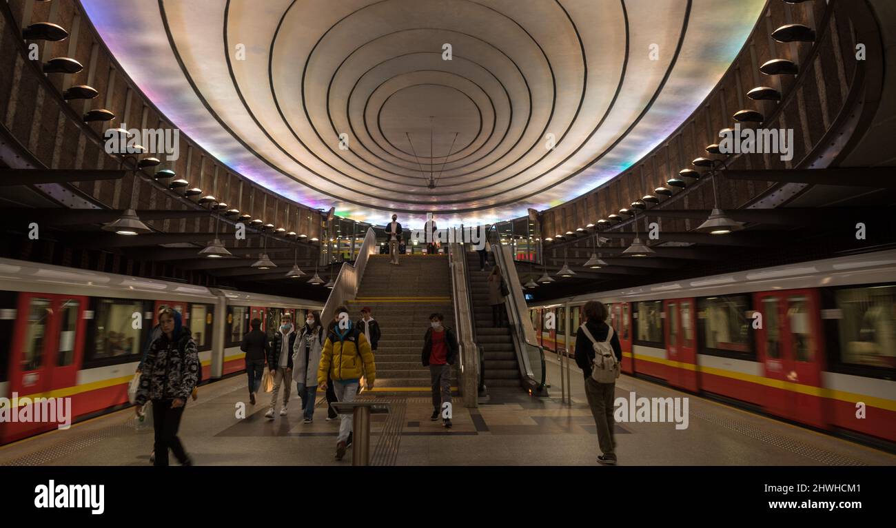 Warschauer Unterboden Stockfoto