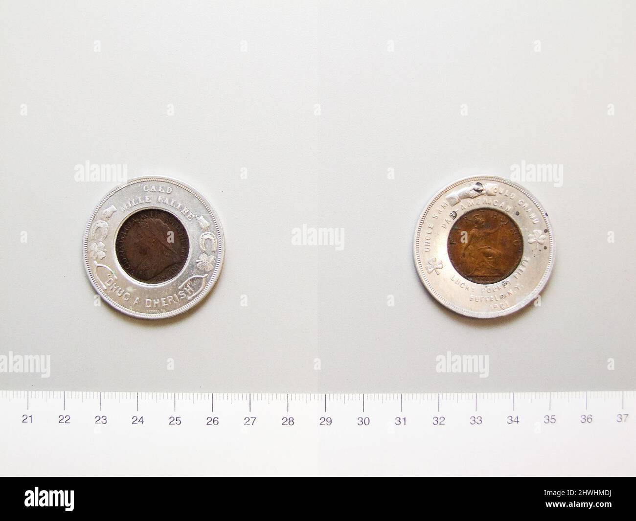 Pan-American Exposition Lucky Token. Künstler: Unbekannt Stockfoto