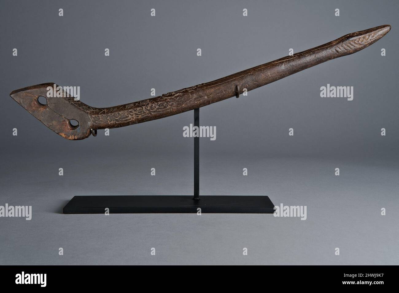 Griff Adze Stockfoto