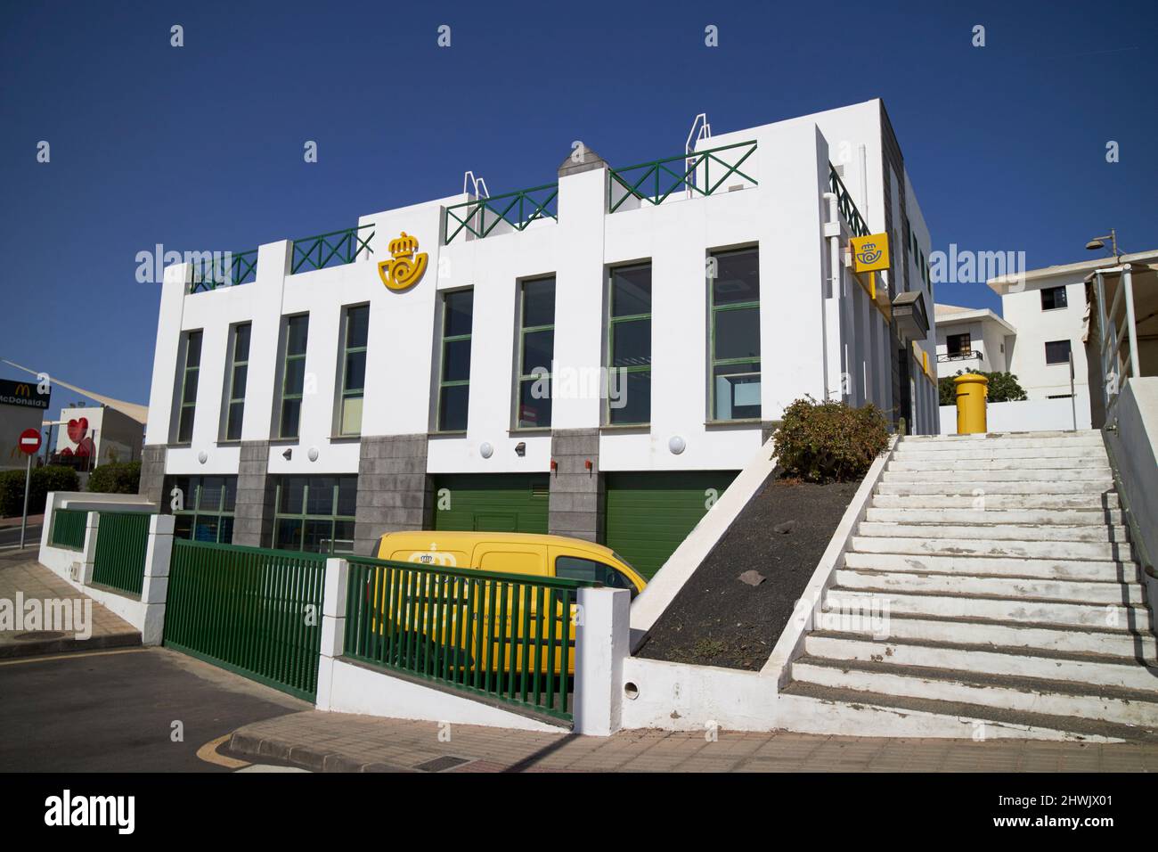 postamt oficina de correos puerto del carmen, lanzarote, kanarische Inseln, spanien Stockfoto