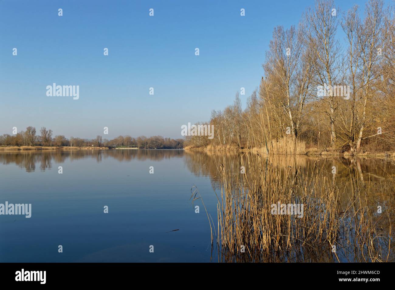 Der Grand Park de MiribelJonage, ein 2200 Hektar großer Stadtpark am