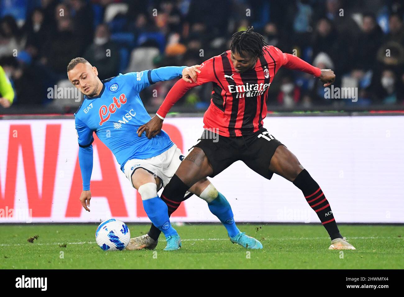 aufstellungen: teilnehmer: ssc neapel gegen ac milan