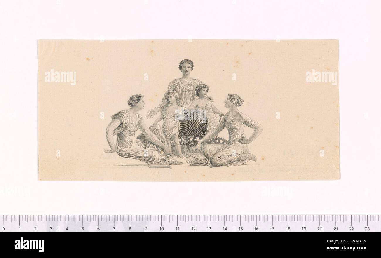 $2 Silberzertifikat Progressive Essay, Gesichtssicher, Zentrale Vignette. Hersteller: Bureau of Engraving and Printing, American, gegründet 1894Designer: Edwin Howland Blashfield, American, 1848–1936Engraver: G. F. C. Smillie, America, 1854–1924Engraver: Charles Schlecht, American, Born Germany, 1843–1905 Stockfoto