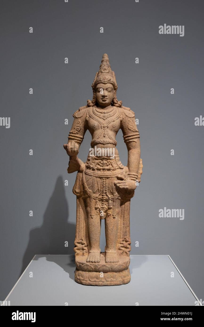 Diener eines hinduistischen Gottes Stockfoto