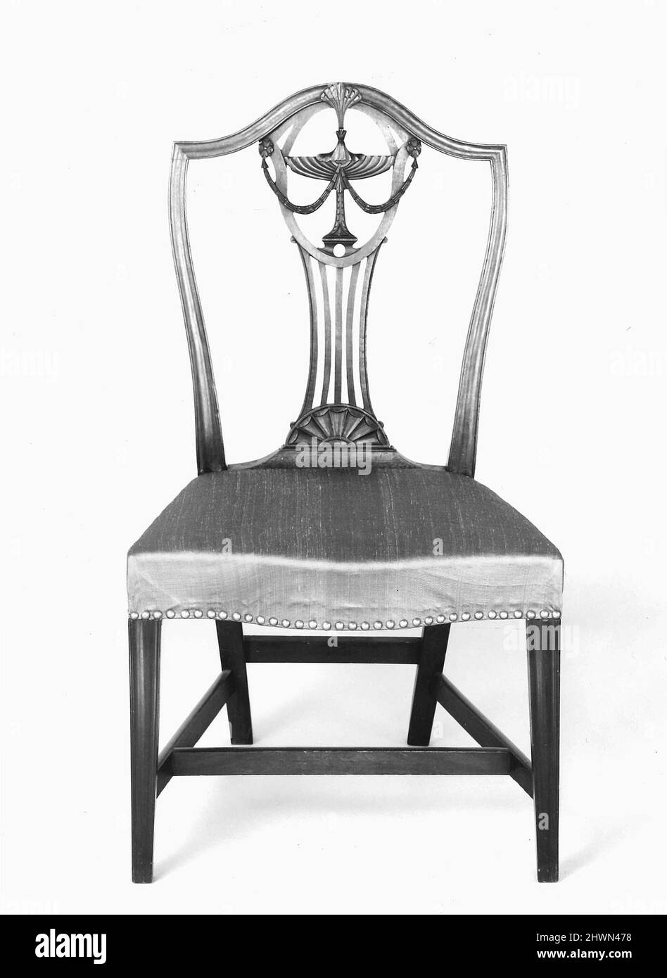 Seitenstuhl Stockfoto