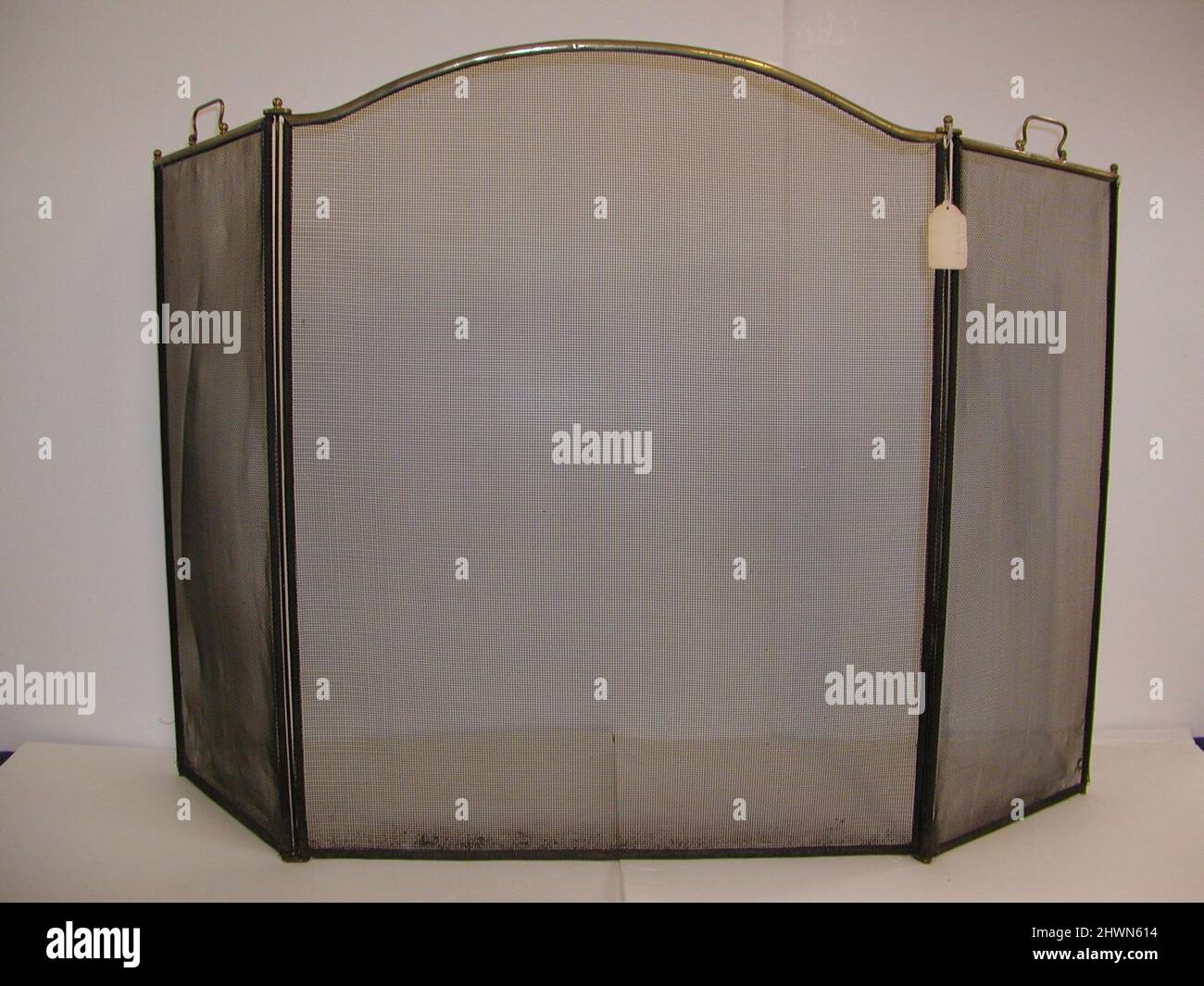 Feuerschutzscheibe Stockfoto