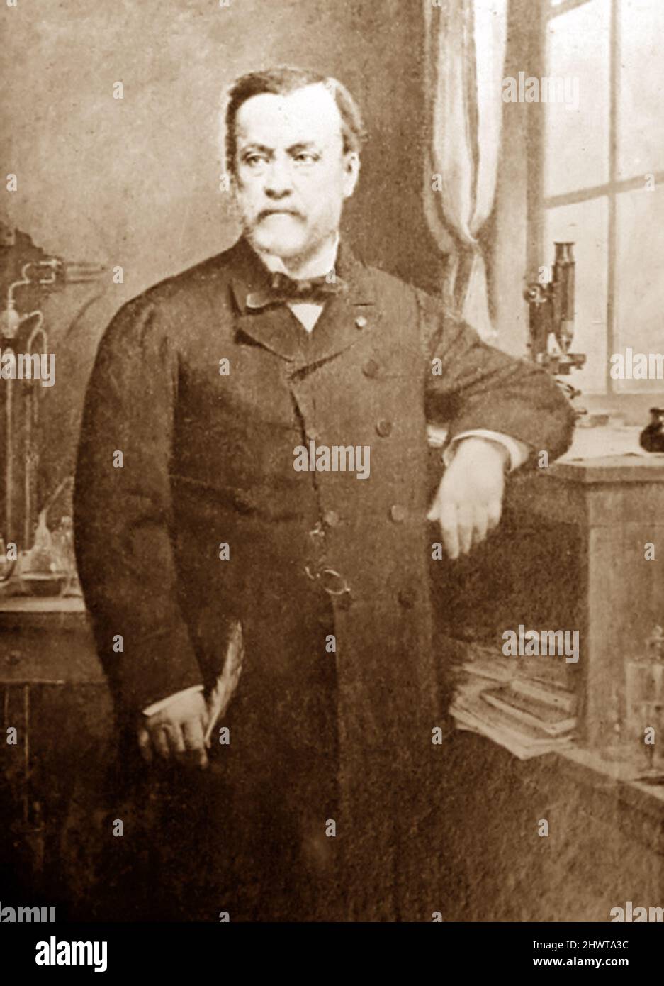 Louis Pasteur Stockfoto