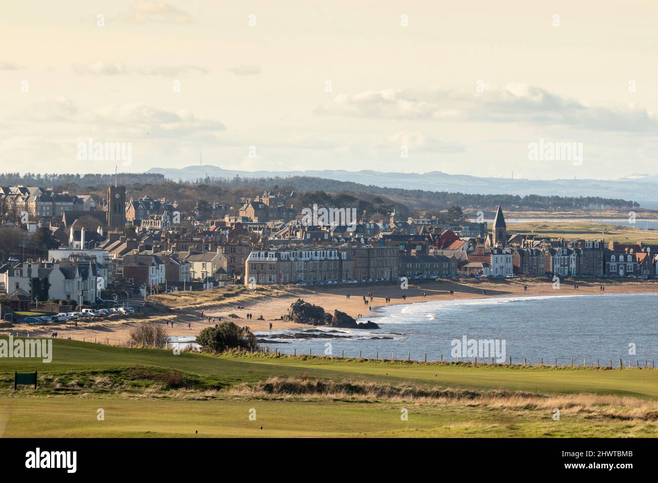 North Berwick Strand East Lothian Schottland Stockfoto