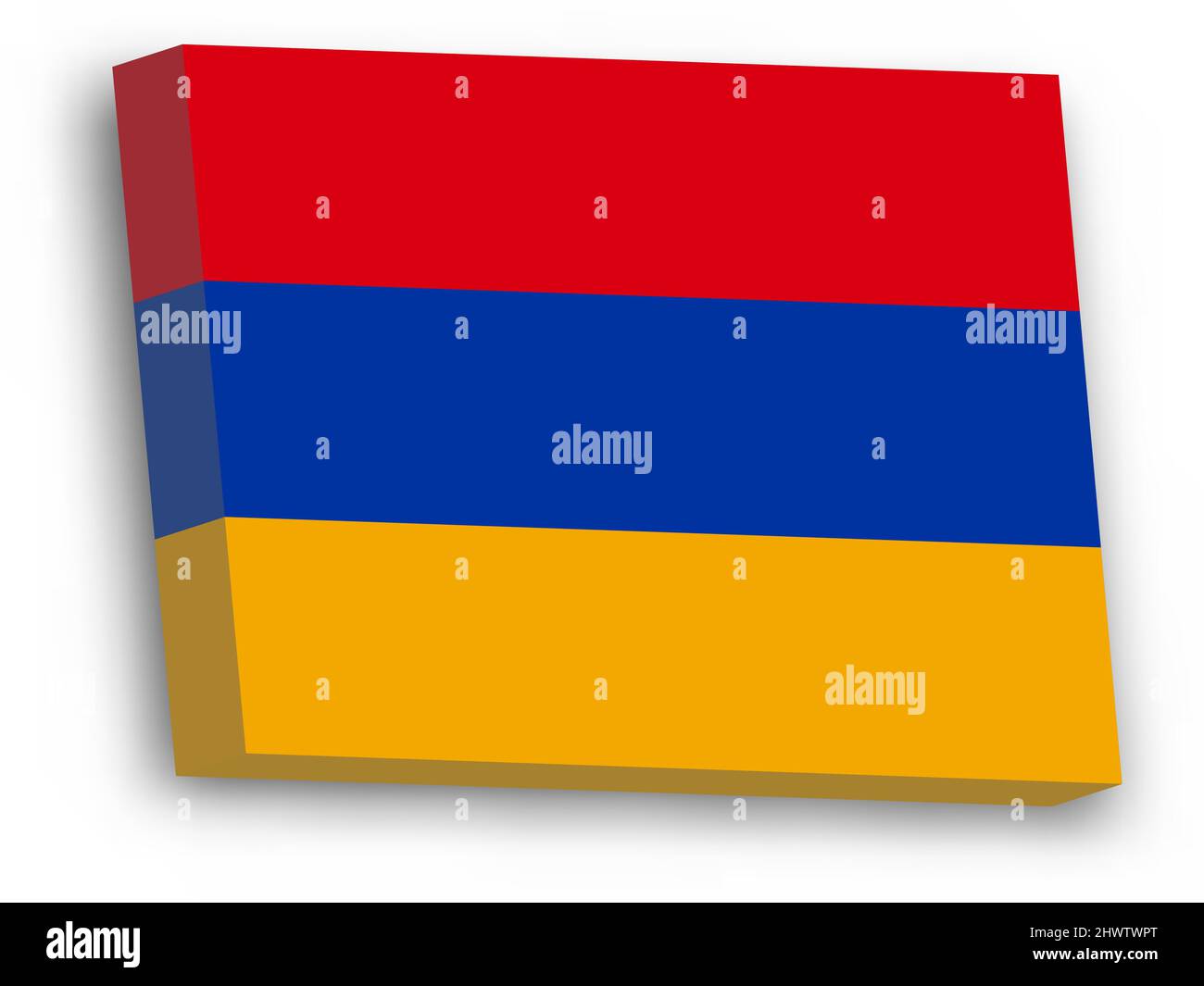 Armenien Armenische Flagge 10,2 Cm (100 Mm) Bumper  Produktbild-Vorschau 3